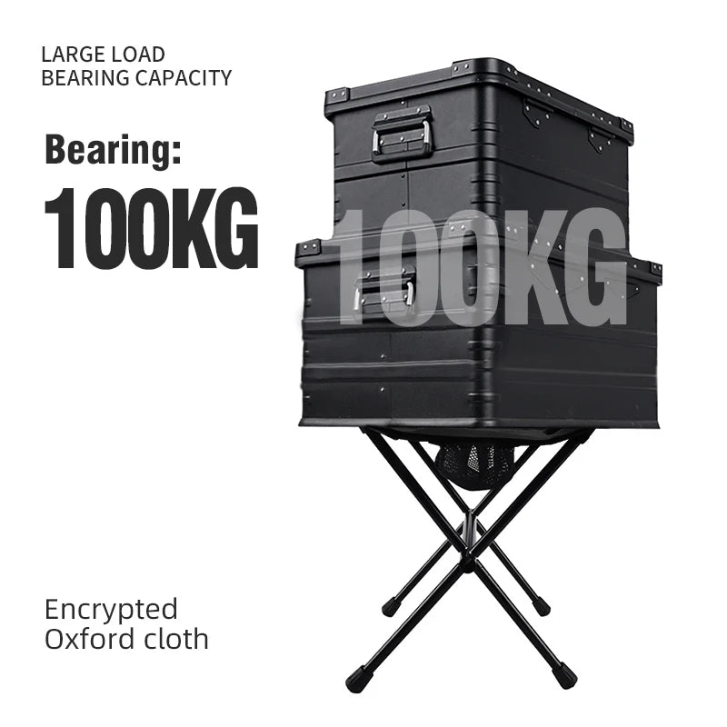 Portable Folding Storage Stool