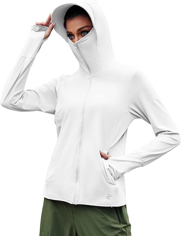 Women's Long Sleeve Face Cover