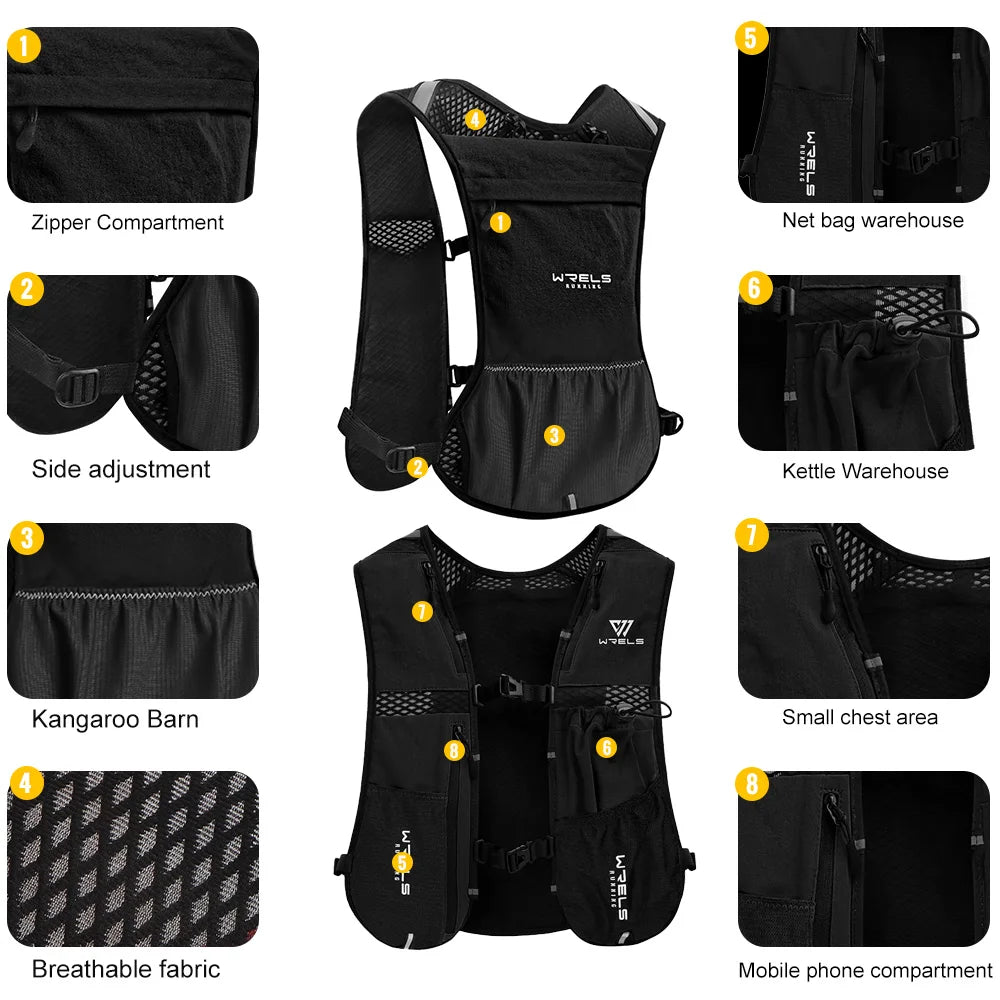 Hydration Vest With Water Bladder