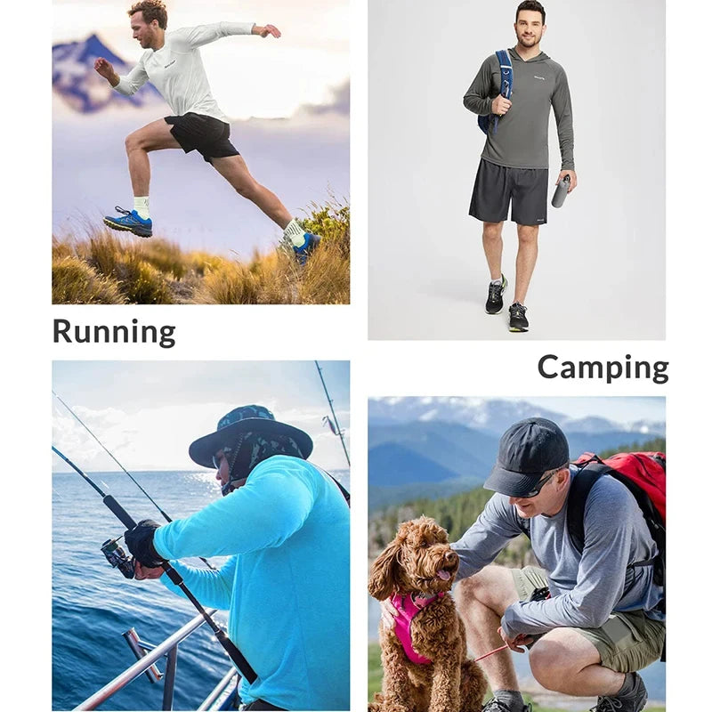 Men's UPF 50+ Long Sleeve Hoodie
