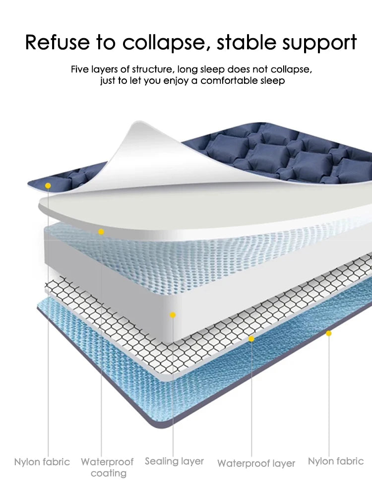 Thick Double Air Mattress Bed