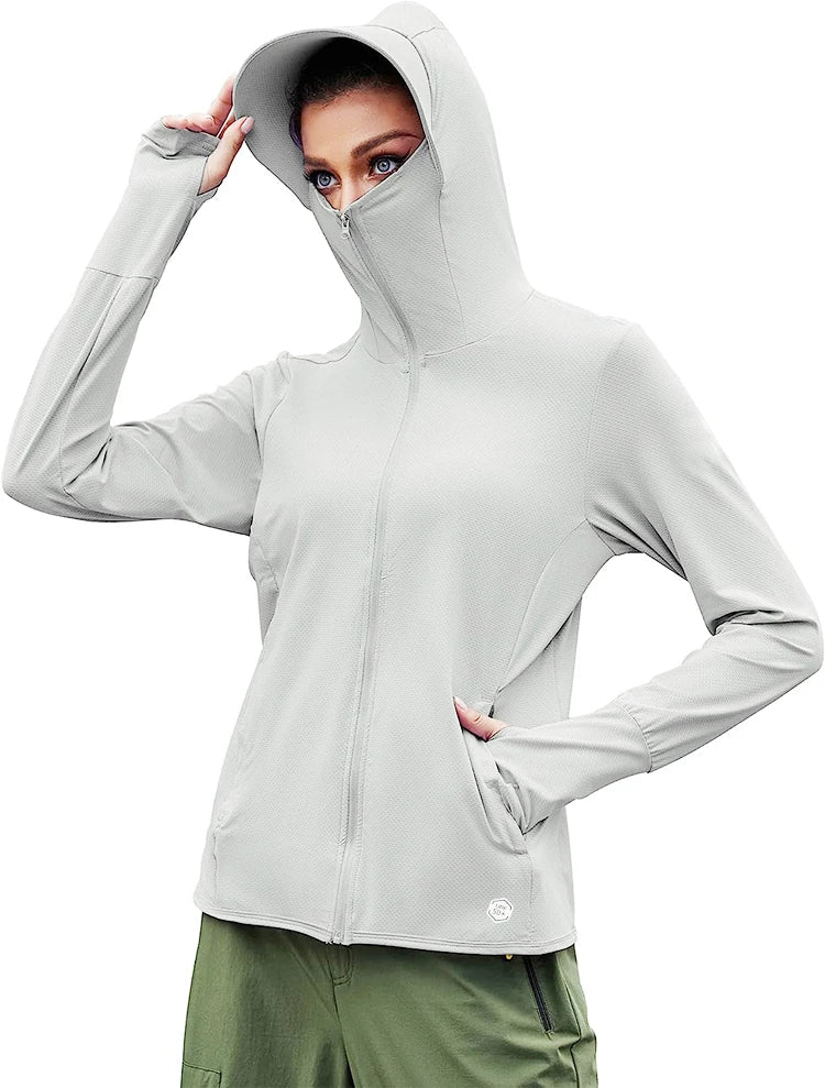 Women's Long Sleeve Face Cover
